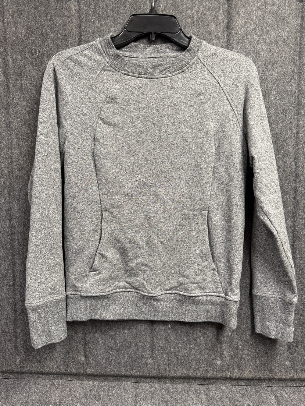 lululemon athletica Gray Crewneck Sweatshirt